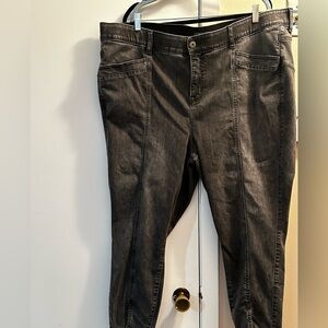 Torrid bombshell skinny moto jeans